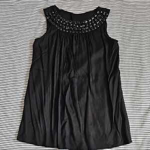 Elegant Black Sleeveless Top